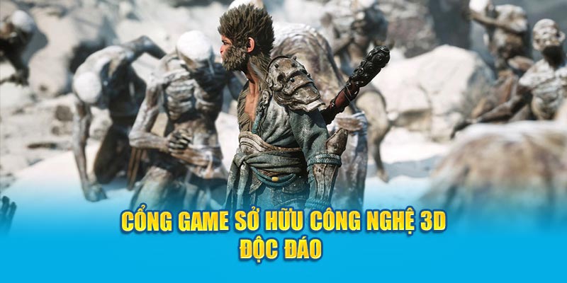 Cổng game tây du ký sở hữu công nghệ 3D độc đáo